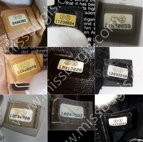 chanel hologram|vintage chanel inside tags.